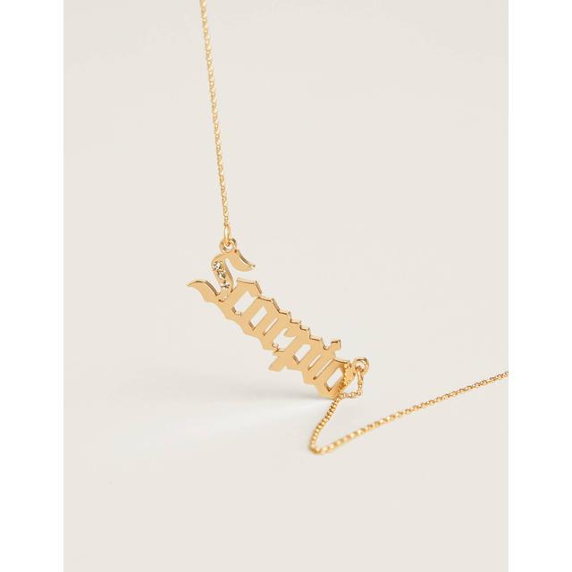Bershka scorpio necklace discount