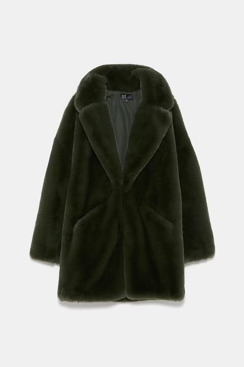 Cappotto Pelliccia Sintetica