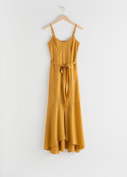 Belted Maxi Dress