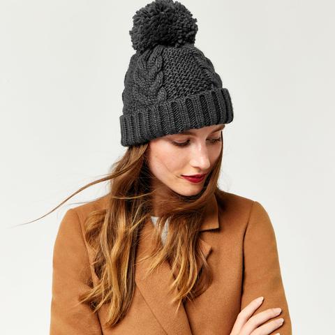 Cable Knit Hat