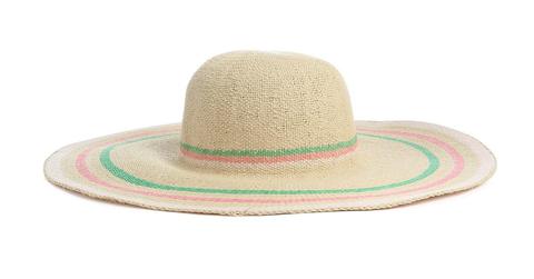 Striped Floppy Hat