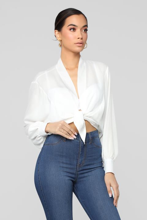 Smooth It Over Top - Offwhite
