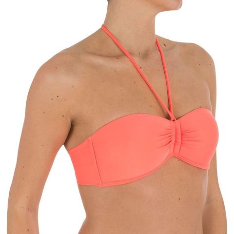 Costume Fascia Donna Fluo Corallo