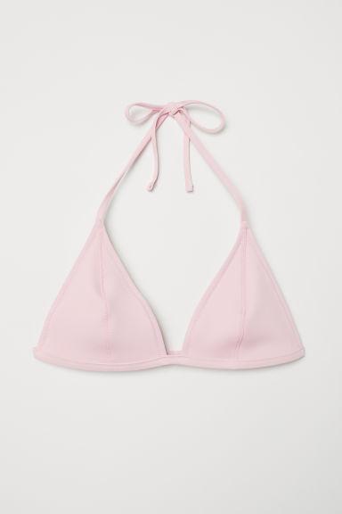 H & M - Top De Bikini En Neopreno - Rosa