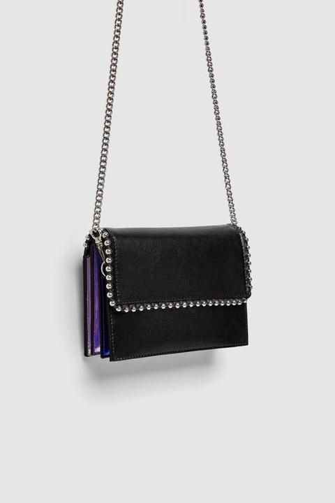 Cartera Bandolera Metalizada