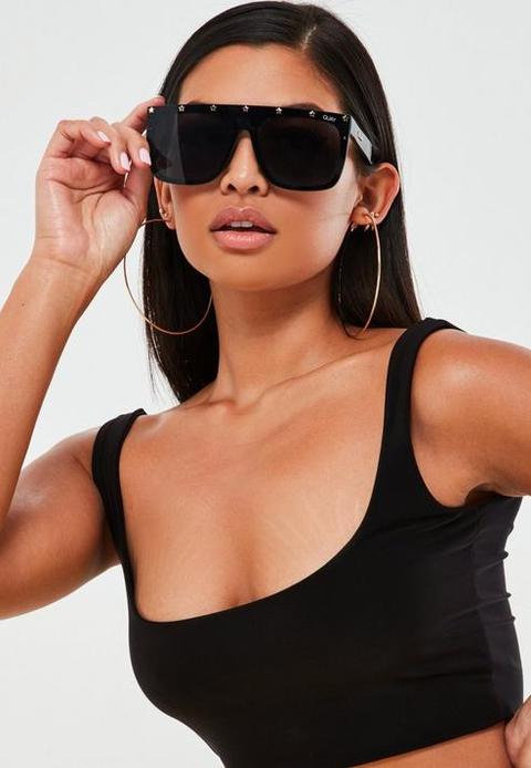 Quay X Lizzo Black Jaded Sunglasses, Multi