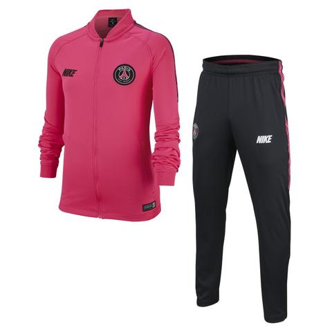 Survêtement De Football Paris Saint-germain Dri-fit Squad Pour Enfant Plus Âgé - Rose