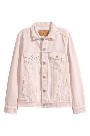 H & M - Giubbotto In Jeans - Rosa