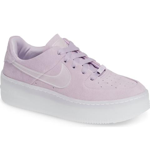 air force 1 sage low platform sneaker