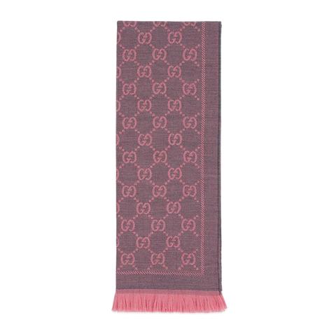 Gg Wool Scarf