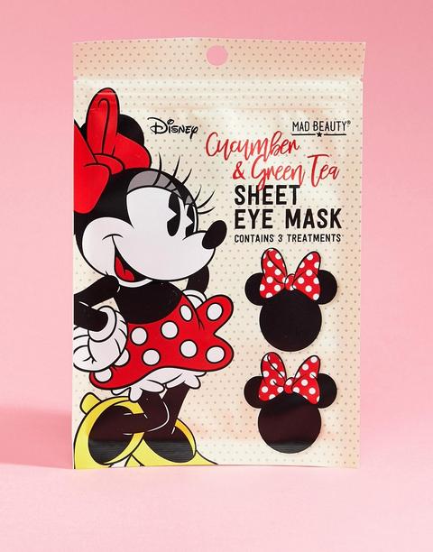 Maschera Per Occhi Con Minnie Della Disney - Cetriolo E Tè Verde - Multicolore