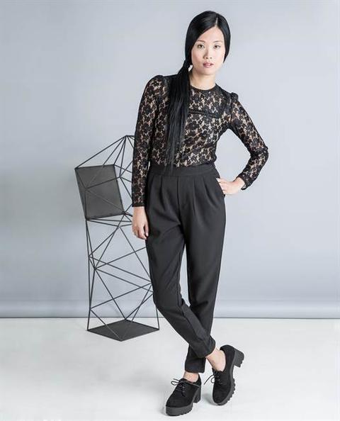 Blusa Encaje Flores