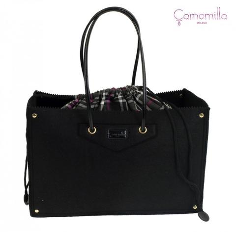 Shopping Bag Nero Miss Danish