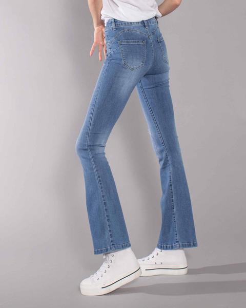Pantalón campana push-up