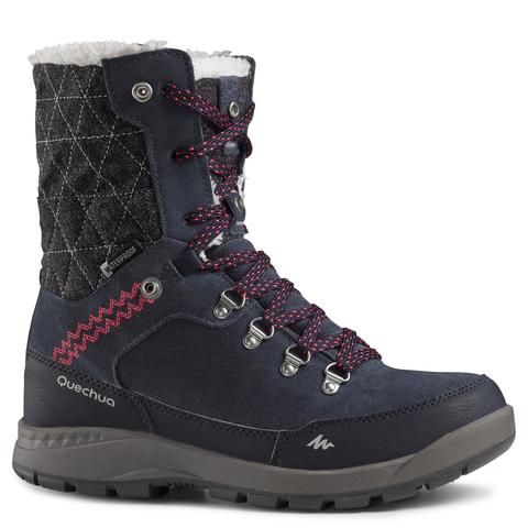 Botas De Senderismo Nieve Mujer Sh500 X-warm High Azul from Decathlon on 21  Buttons