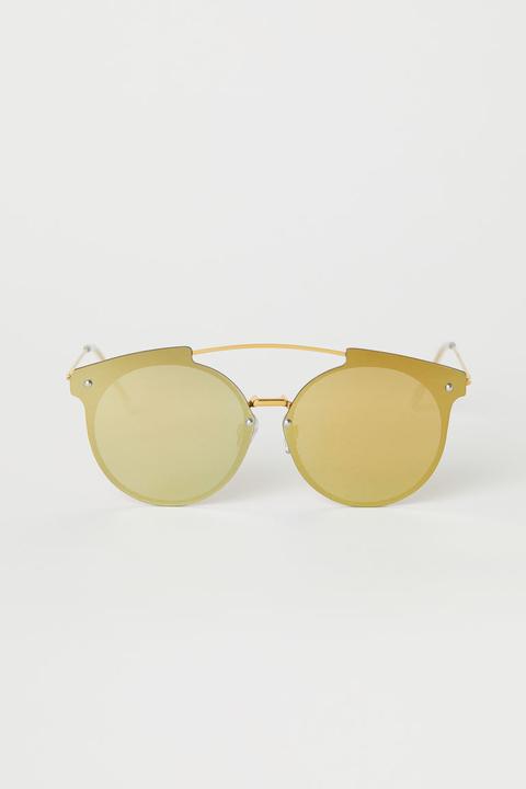 Gafas De Sol - Oro