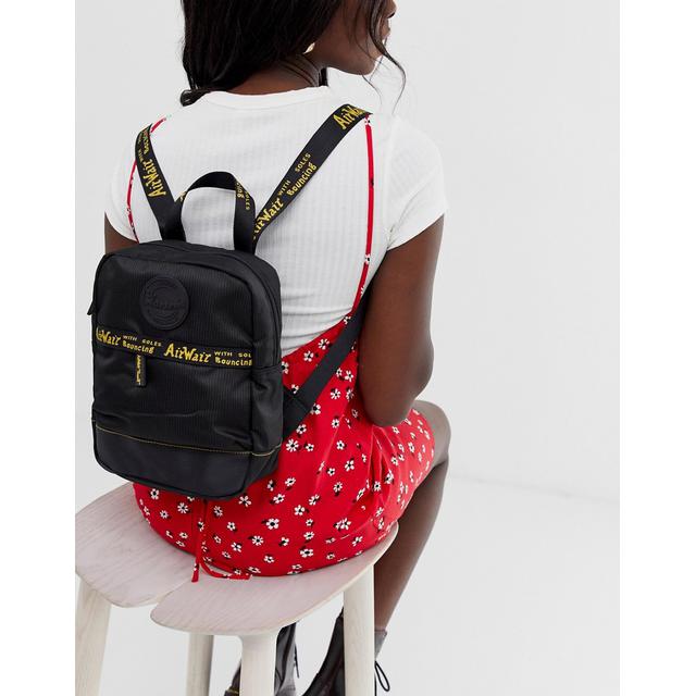 dr martens large logo taping backpack