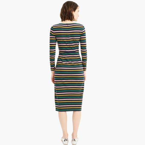 Long-sleeve Striped Dress from J. Crew 