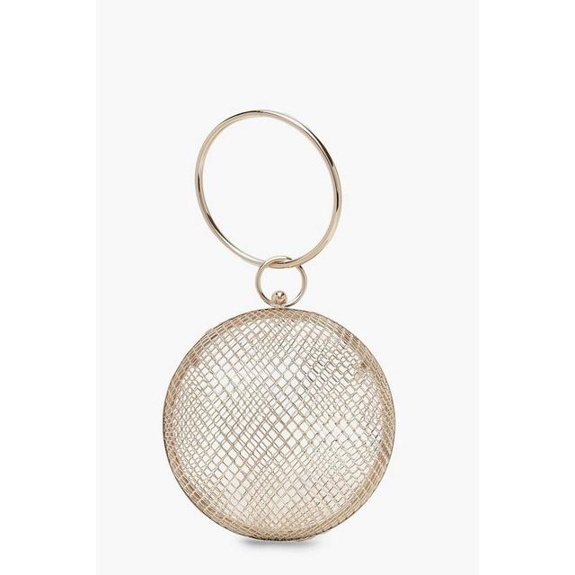 sphere clutch bag