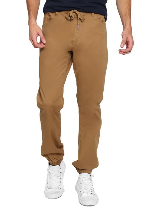 slim fit chino joggers