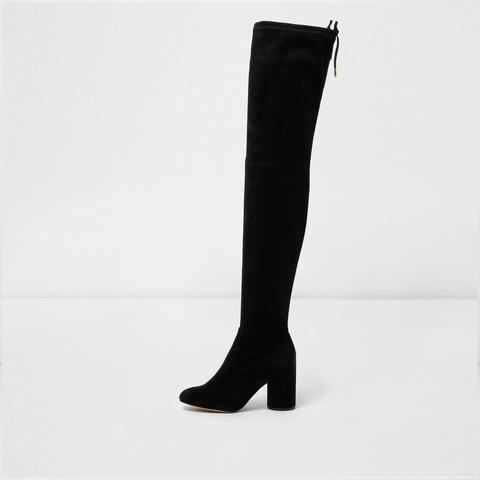 Black Over-the-knee Boots