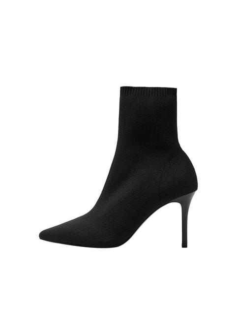 Stretch-stiefelette Mit Absatz