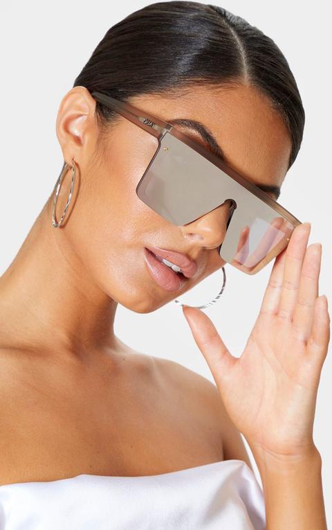 Quay Women's Hindsight Sunglasses, Matte Black/Rainbow Mirror : Amazon.sg:  Fashion
