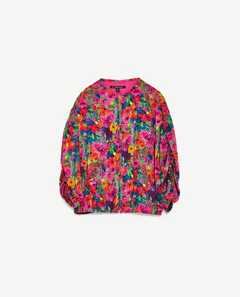 Chaqueta Estampado Floral
