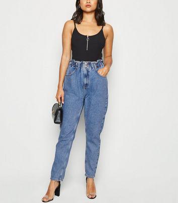 high waisted mom jeans new look
