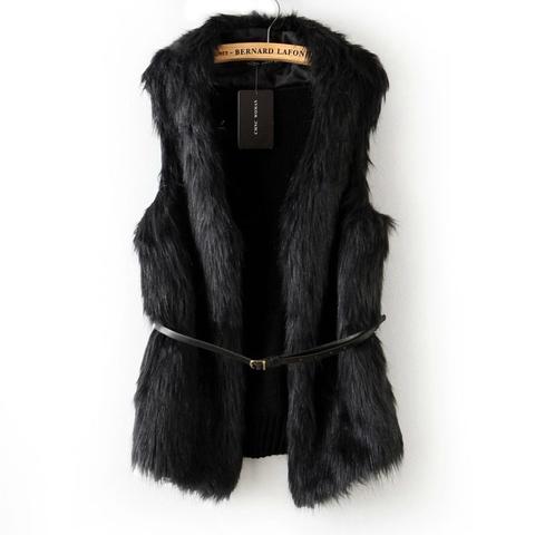 Smanicato Ecopelliccia E Maglia