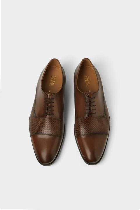 Zapato Piel Grabado