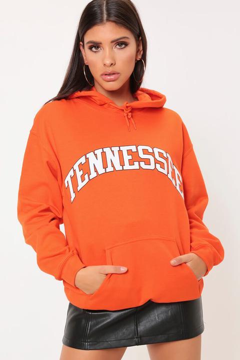 Finesse shop orange hoodie