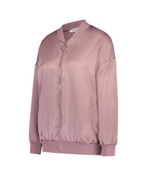 Hunkemöller Hkmx Chaqueta Extragrande Bomber Jack Doutzen Marrón