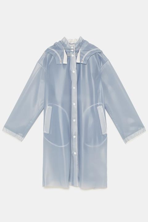 Semi-sheer Raincoat