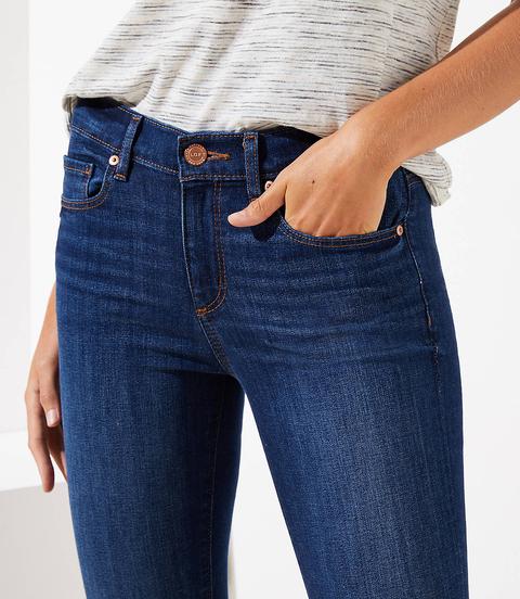 Loft tulip best sale hem jeans