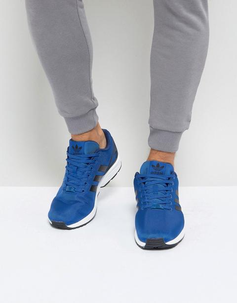 Adidas Originals Zx Flux Trainers In Blue - Blue