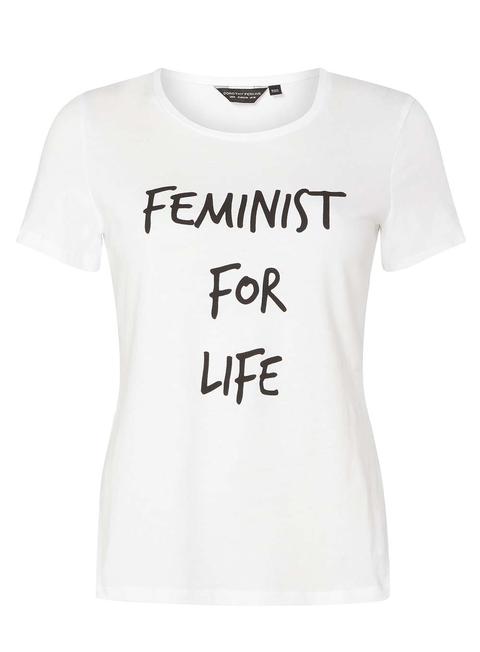 Ivory Femme Motif T-shirt