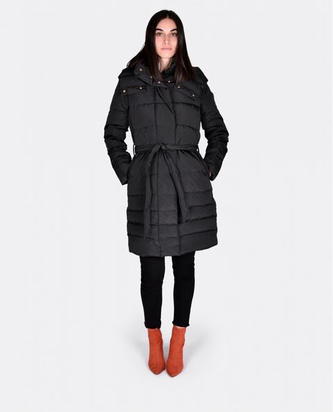 Plumas Parka Negra