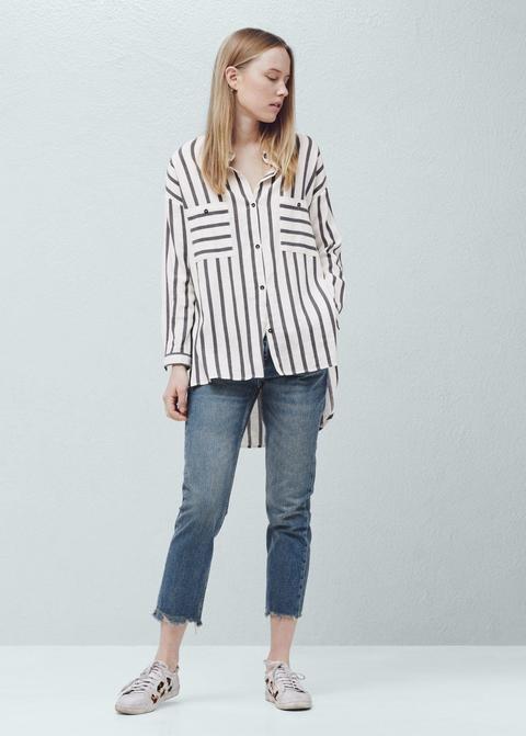 Camisa Algodón Rayas