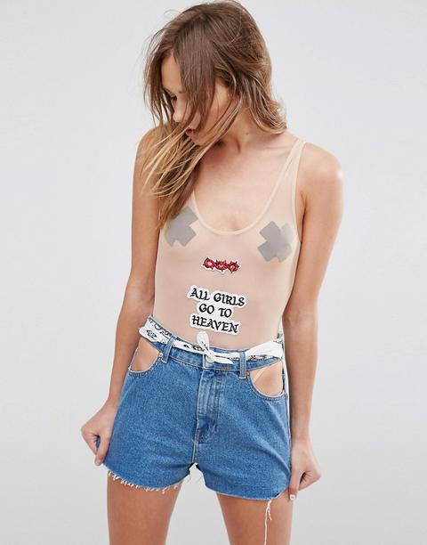 Body De Malla De Asos X Lot Stock & Barrel