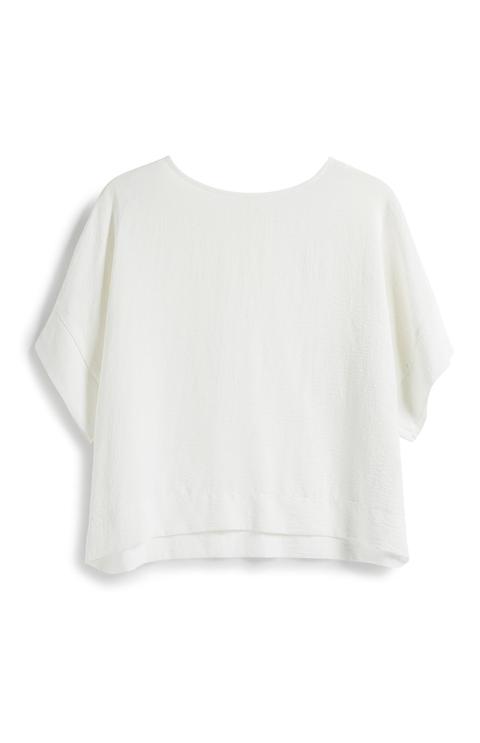 White Crop T-shirt