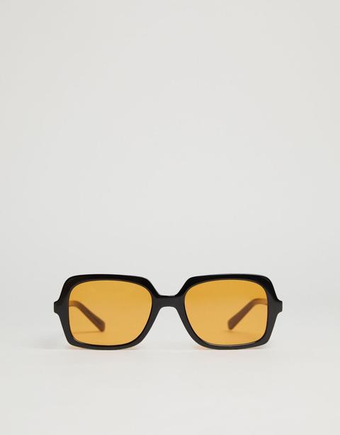 Gafas Sol Retro Espejo Naranja