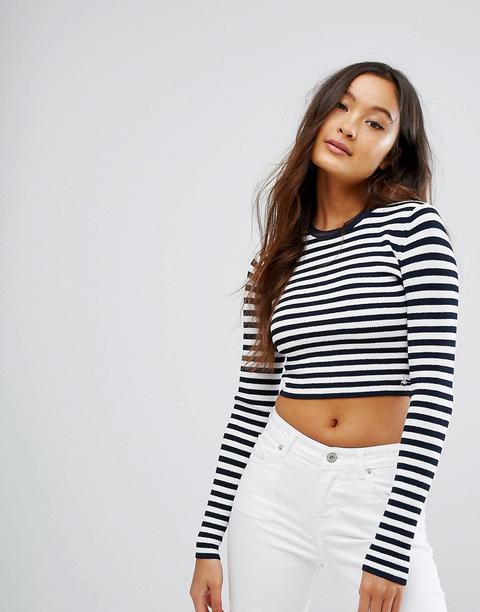 Jersey Corto Con Estampado De Rayas De Jack Wills