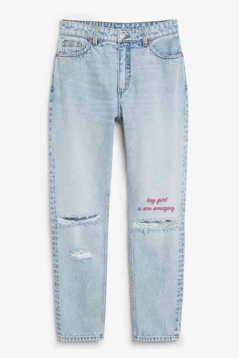 Kimomo Embroidery - Blue