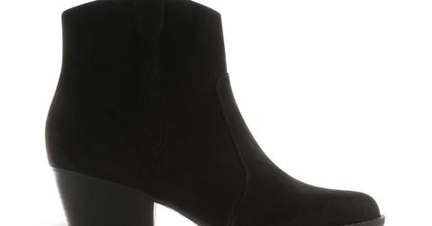 Black Western Booties