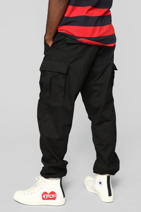 Knox Cargo Pants - Black