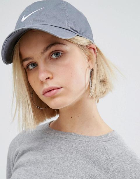 Nike - H86 - Cappellino Con Logo Nike - Grigio