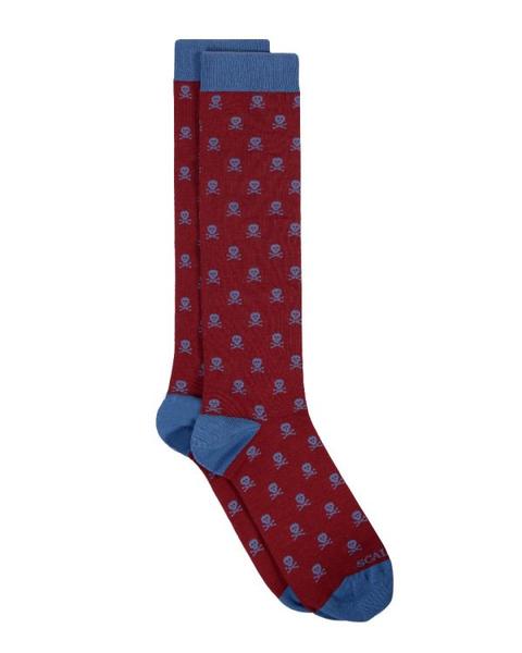 Skull Marine Socks Raspberry