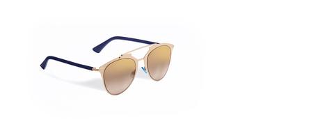 Gafas "dior Reflected", Oro Y Bleu Marine