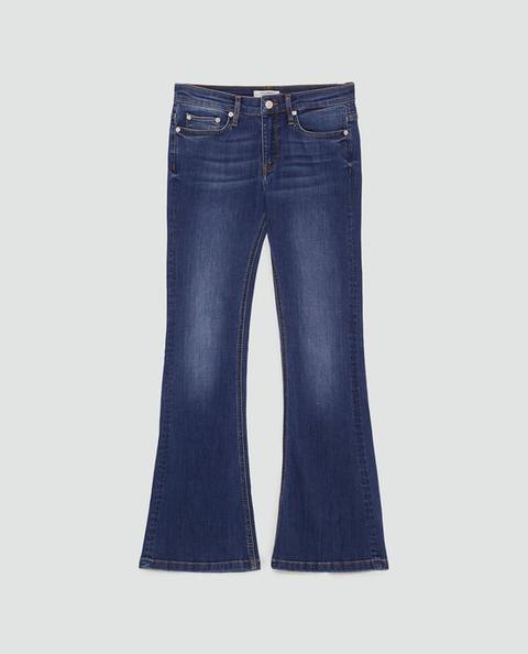 Jeans Skinny A Campana Estila Island Blue